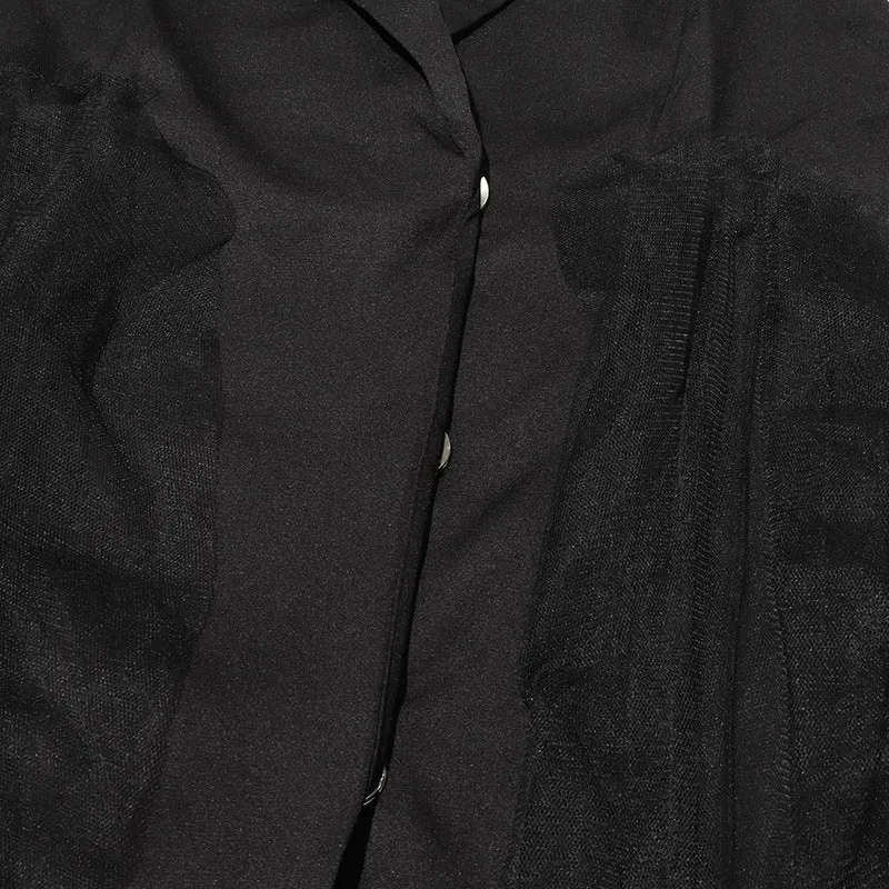 Paisley™ | V-Neck Suit Mesh Curve-Enhancing Splicing Dress