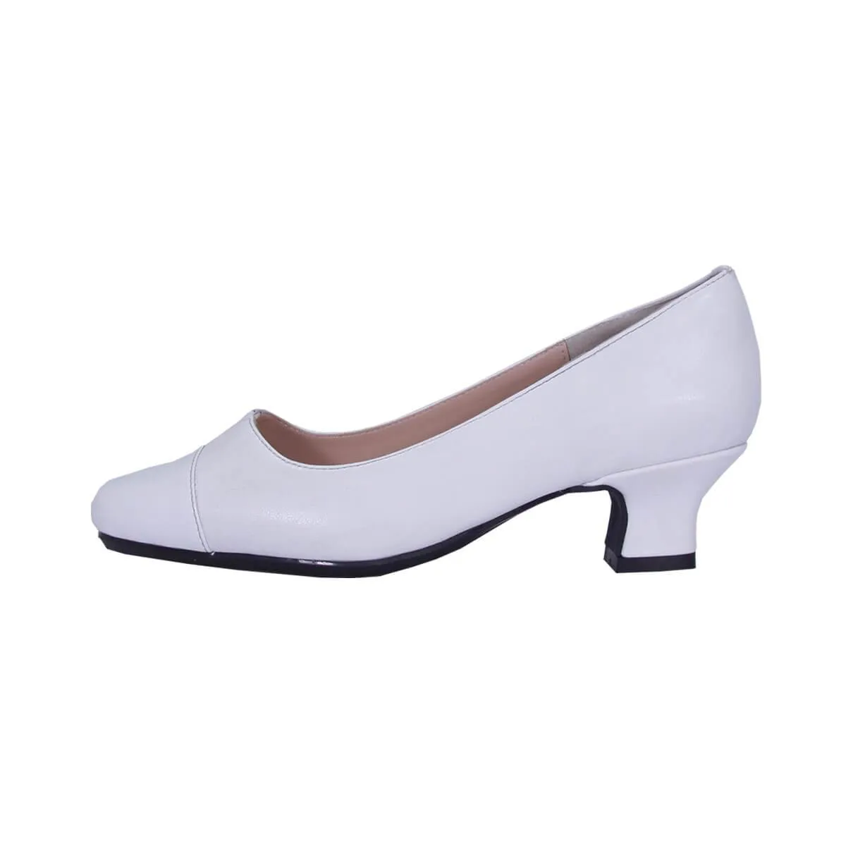 PEERAGE Leela Women's Wide Width Leather Pumps