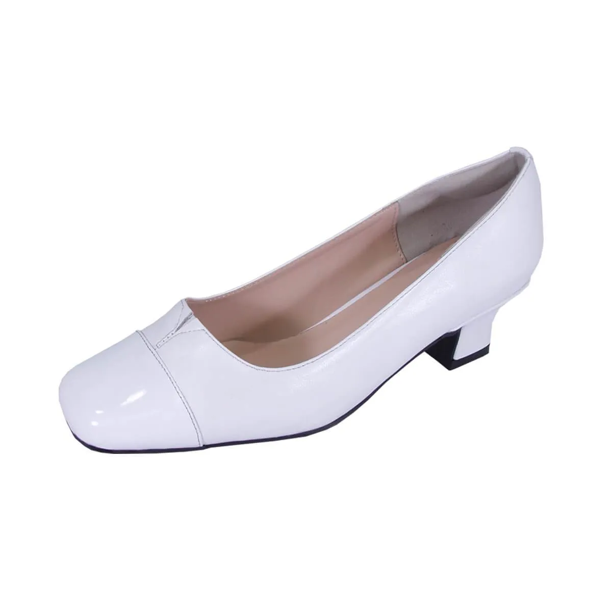 PEERAGE Leela Women's Wide Width Leather Pumps