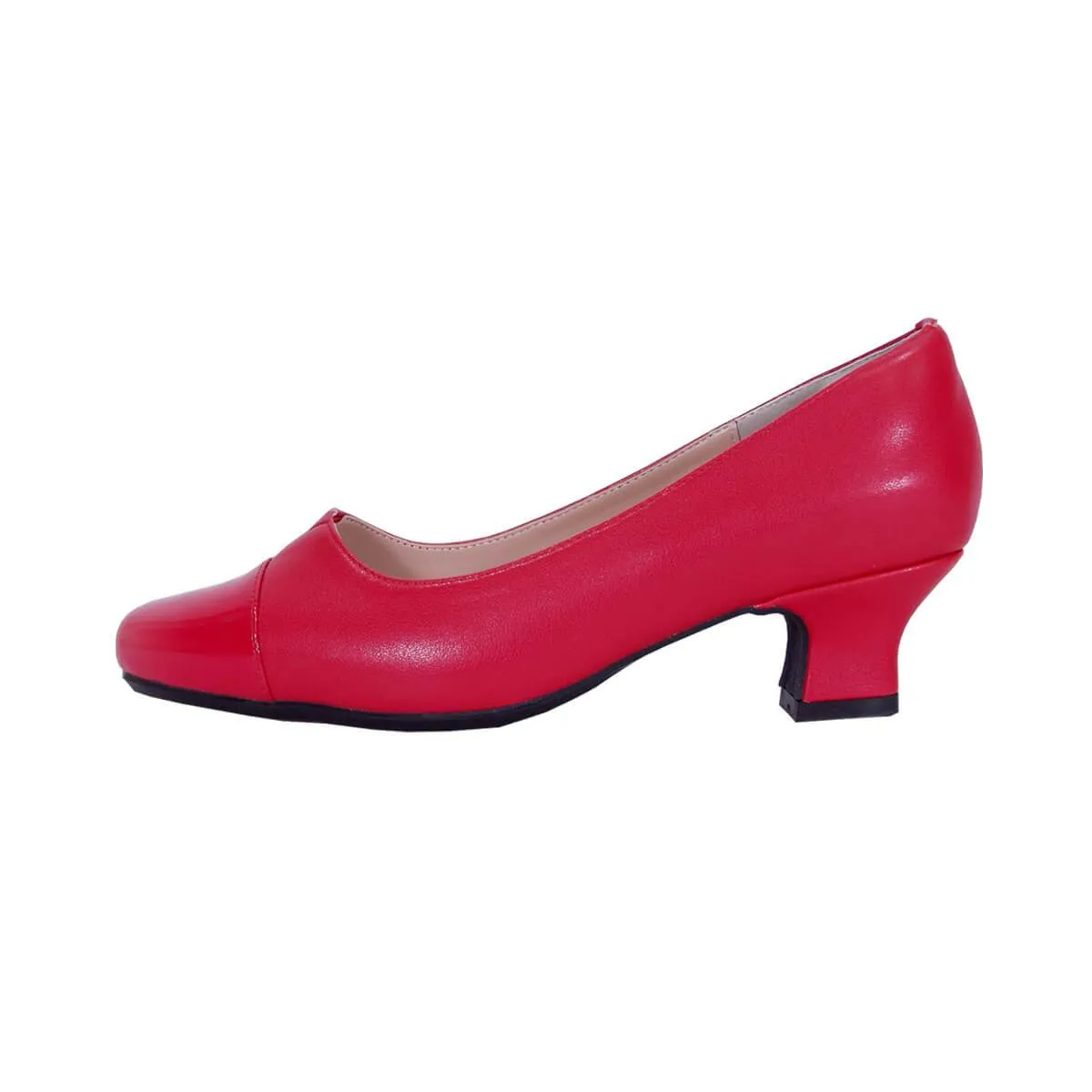 PEERAGE Leela Women's Wide Width Leather Pumps