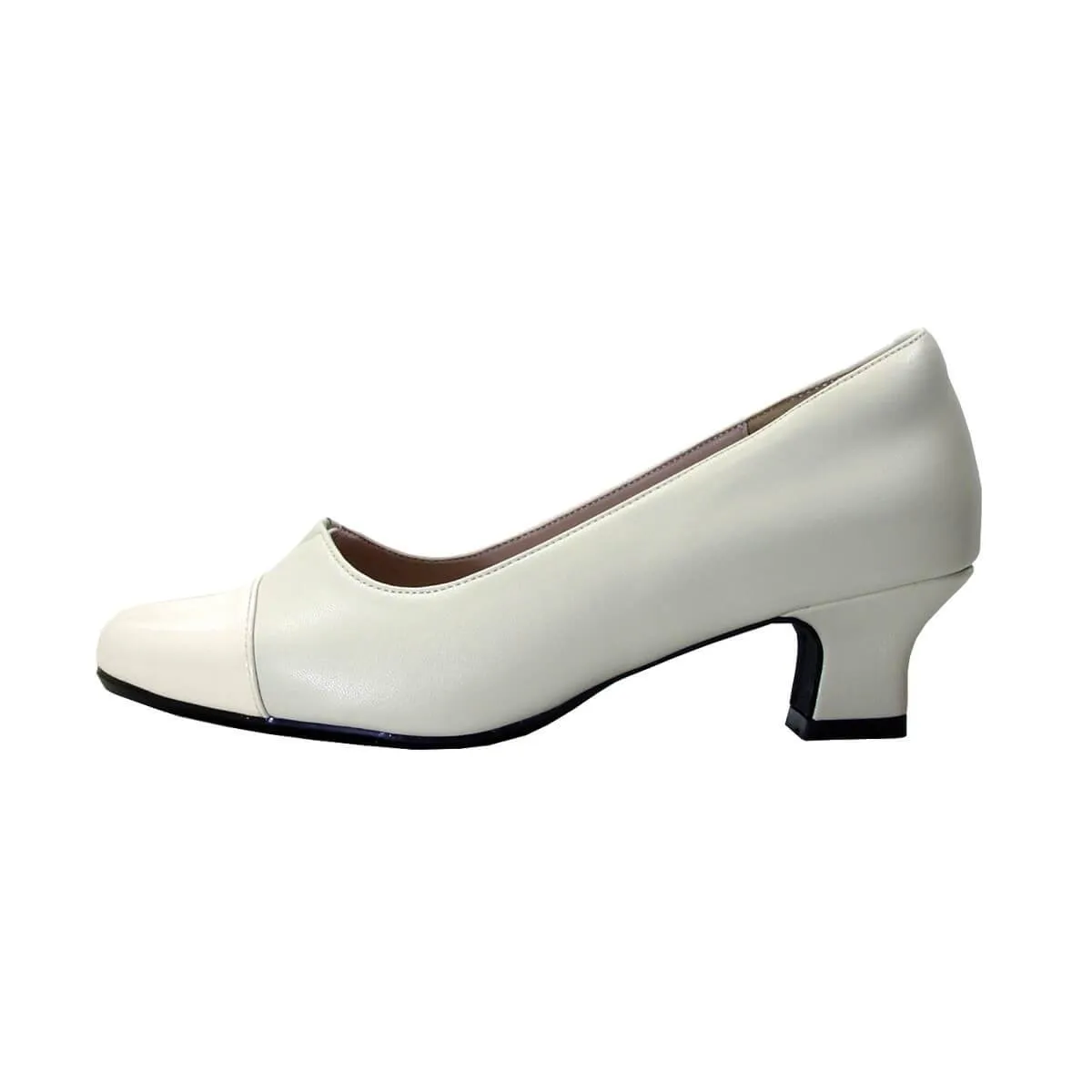 PEERAGE Leela Women's Wide Width Leather Pumps