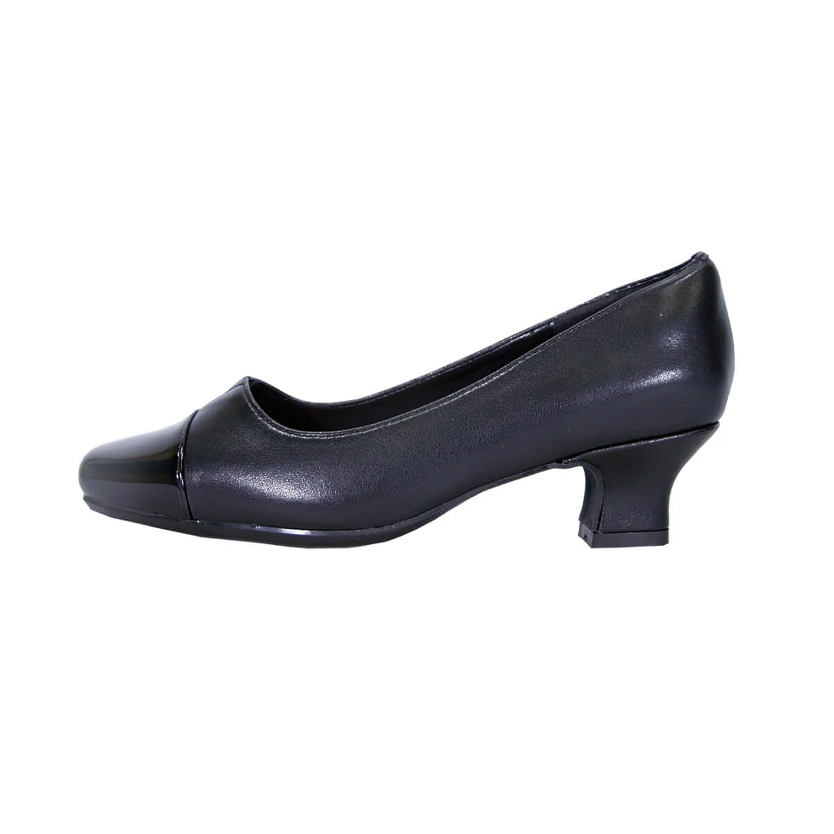 PEERAGE Leela Women's Wide Width Leather Pumps