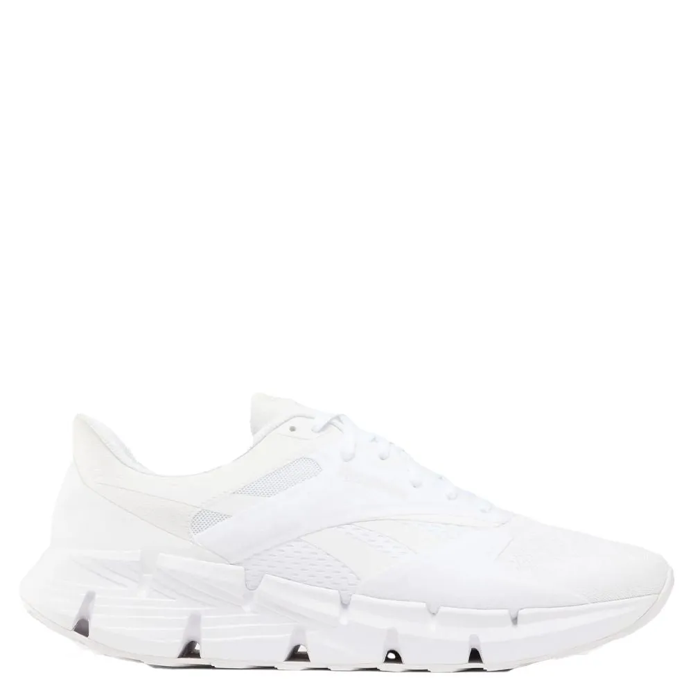 Reebok Women's Zig Dynamica 5 in Cloud White/Cloud White/Pure Grey