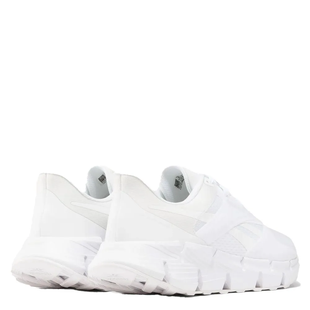 Reebok Women's Zig Dynamica 5 in Cloud White/Cloud White/Pure Grey