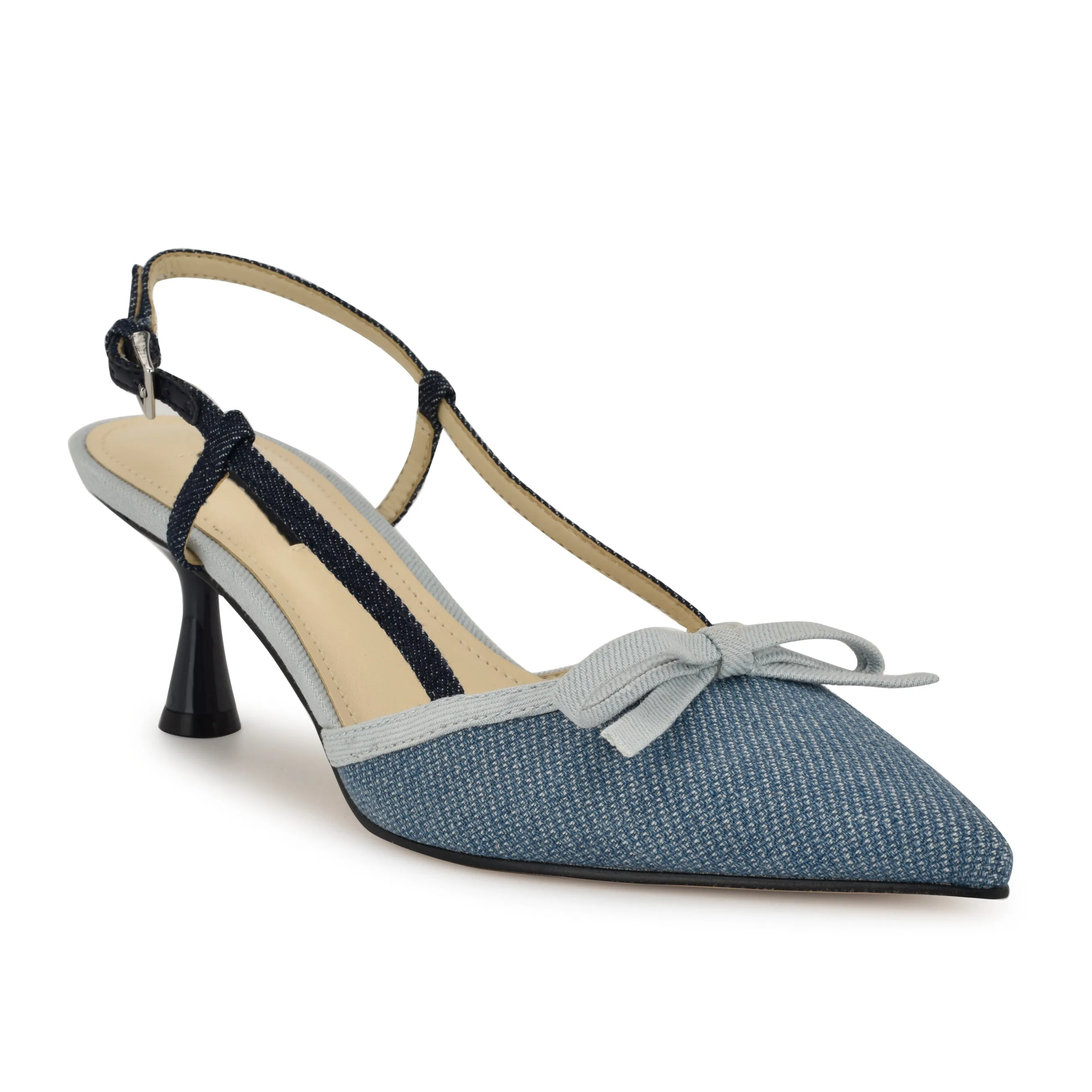 Reega Bow Slingback Pumps