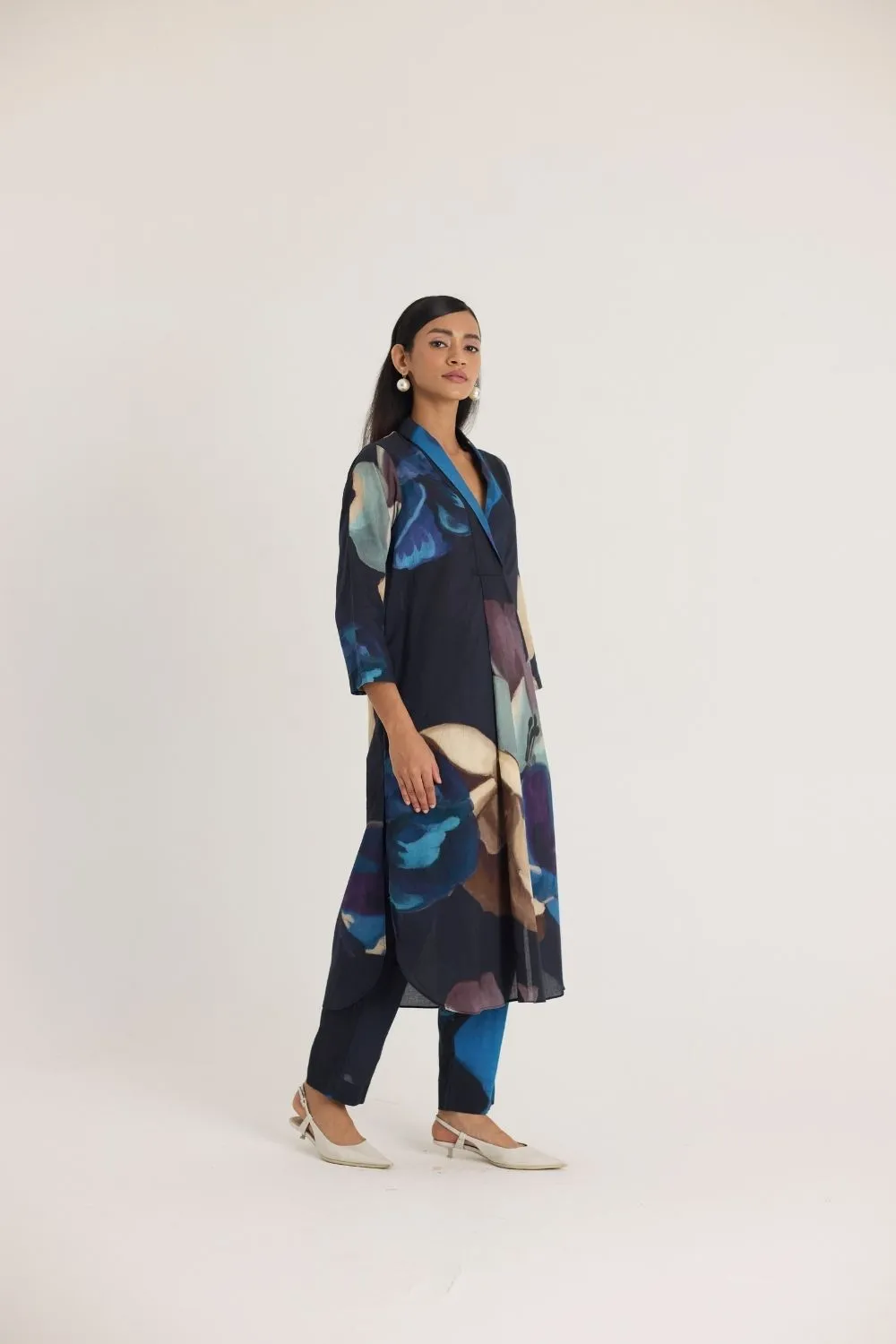 ROCCO SHAWL COLLAR KURTA SET