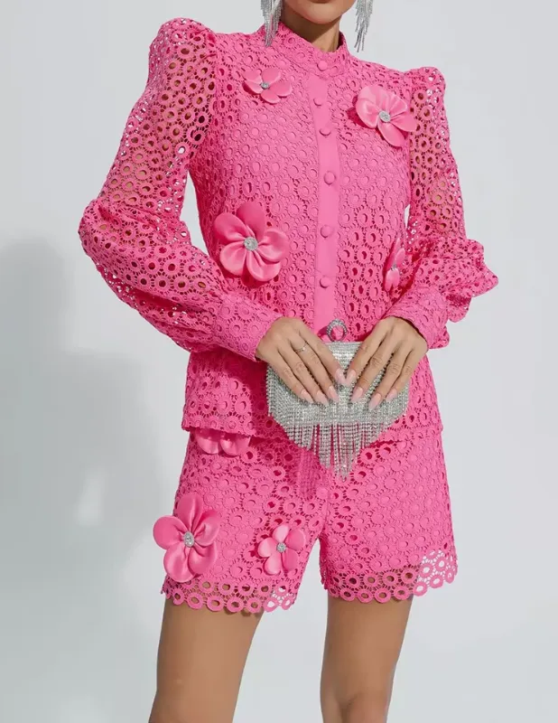 Selah™ | Hollow Flower Leg-Lengthening Suit