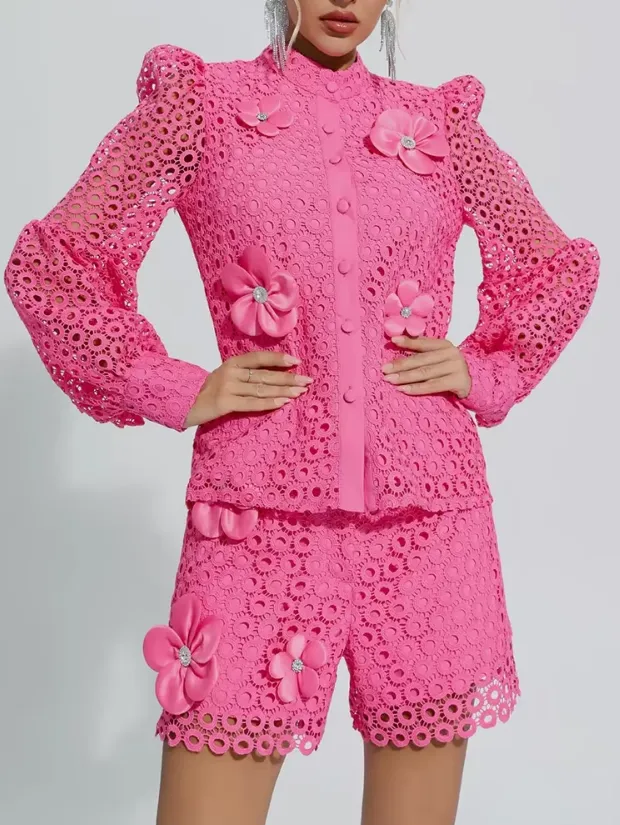 Selah™ | Hollow Flower Leg-Lengthening Suit