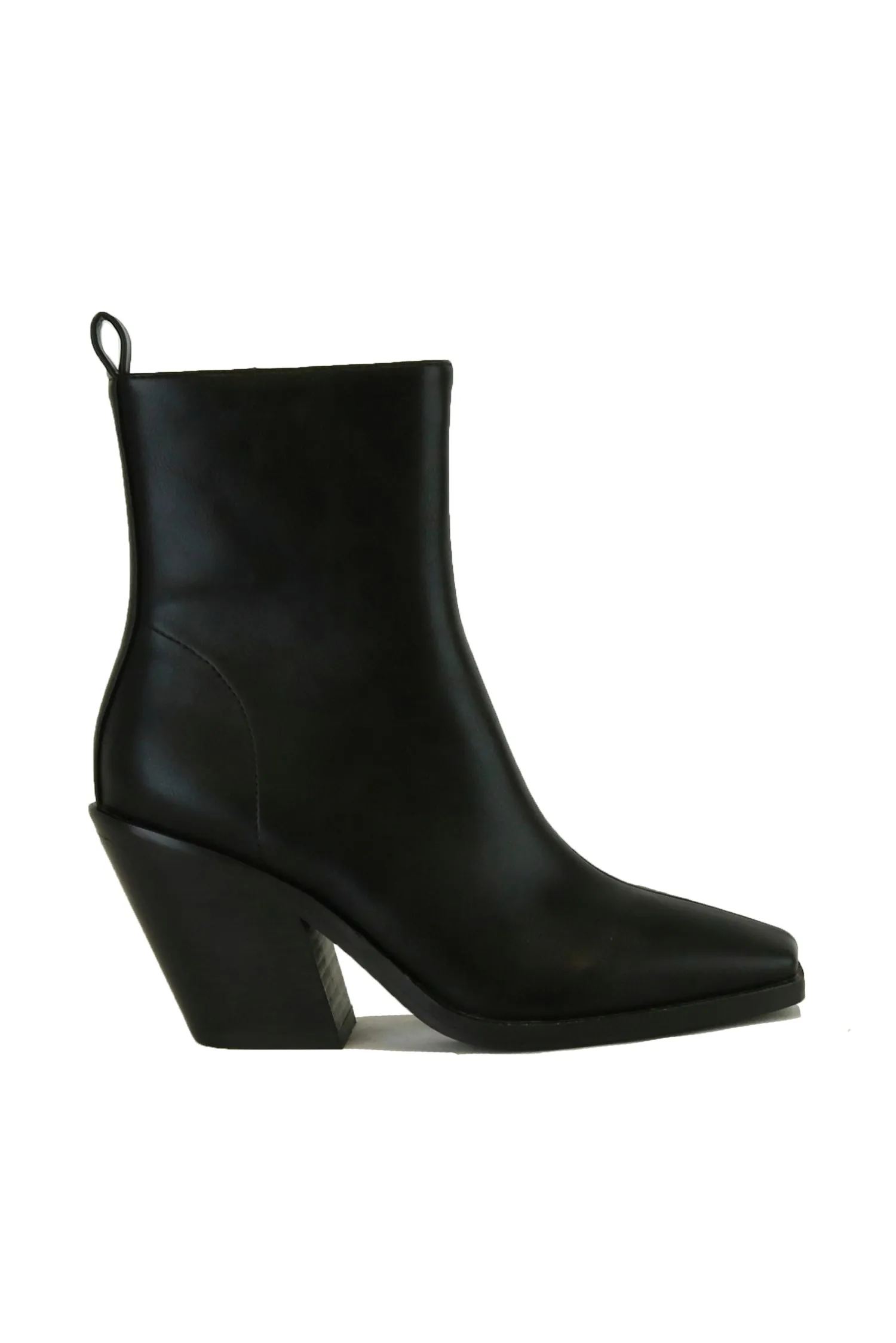 Sleek Block Heel Boots BRONDA-05