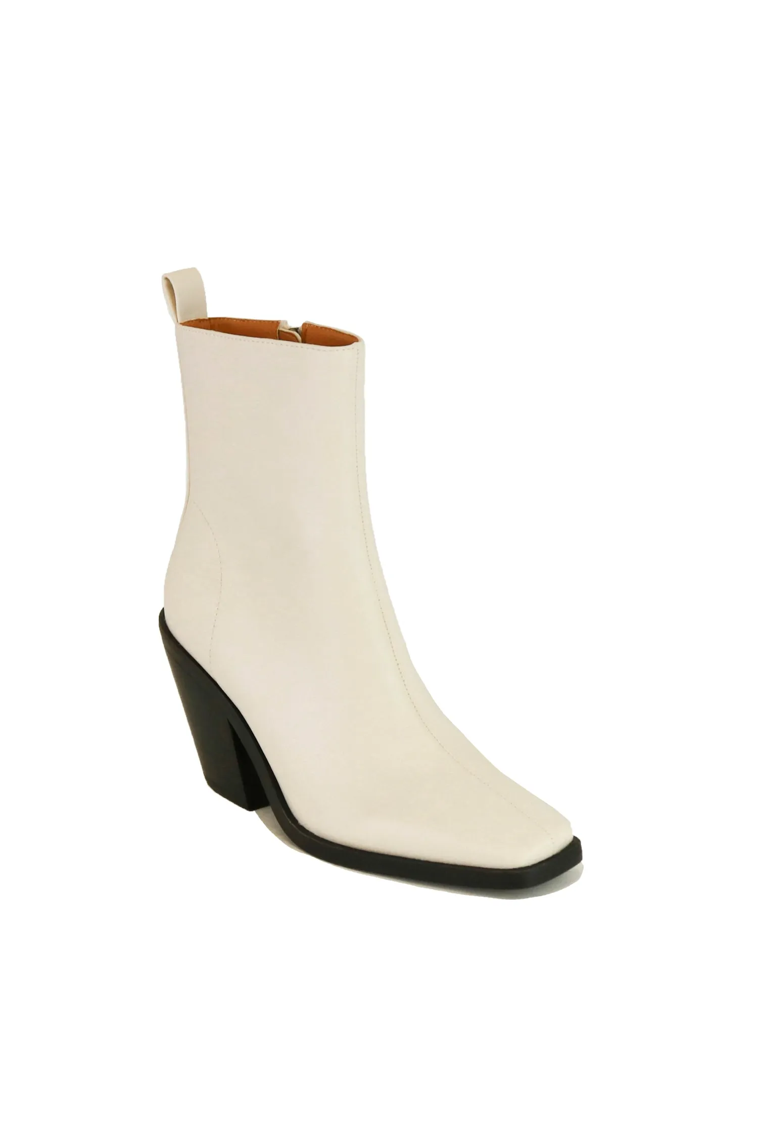Sleek Block Heel Boots BRONDA-05
