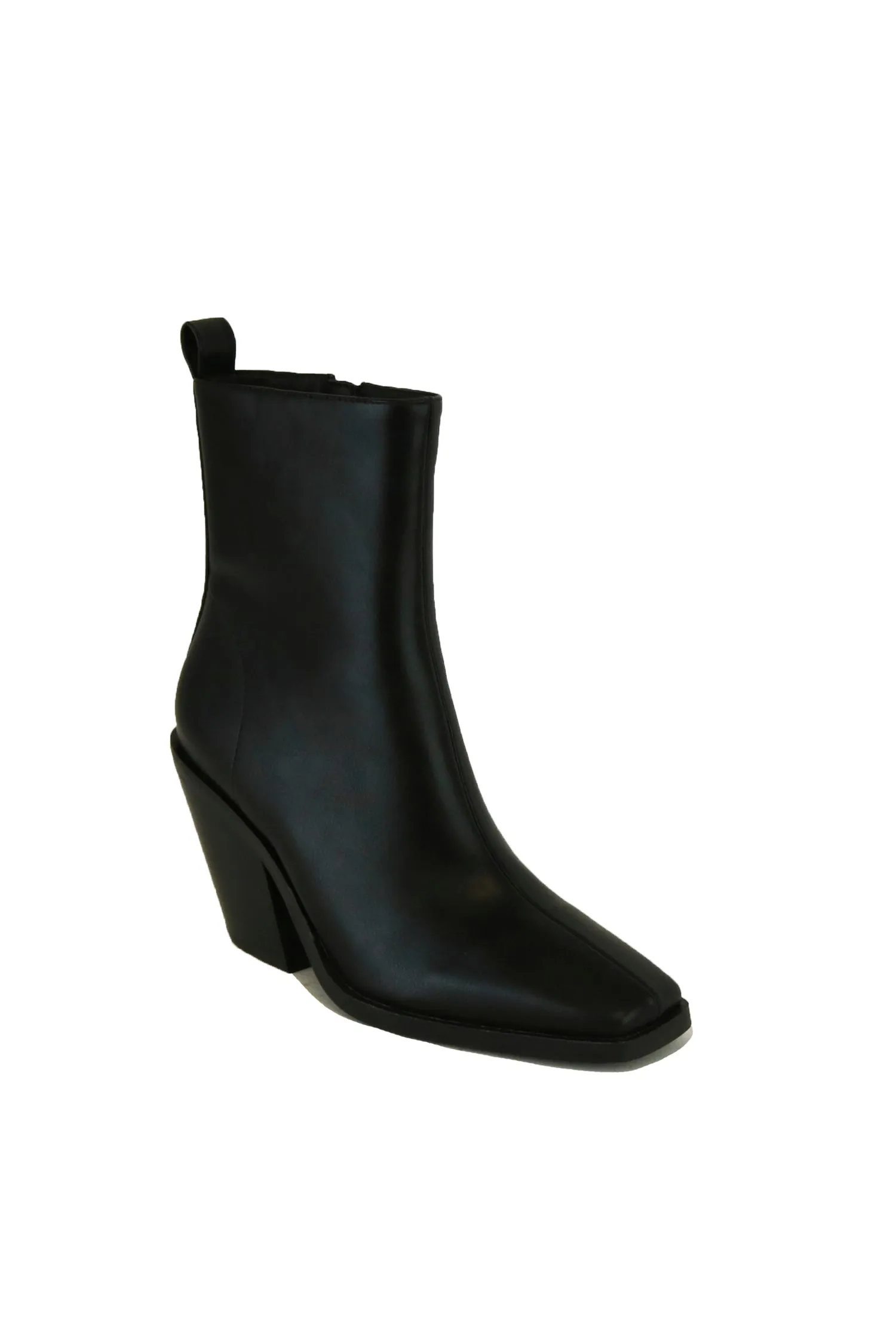 Sleek Block Heel Boots BRONDA-05