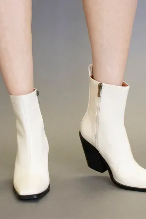Sleek Block Heel Boots BRONDA-05