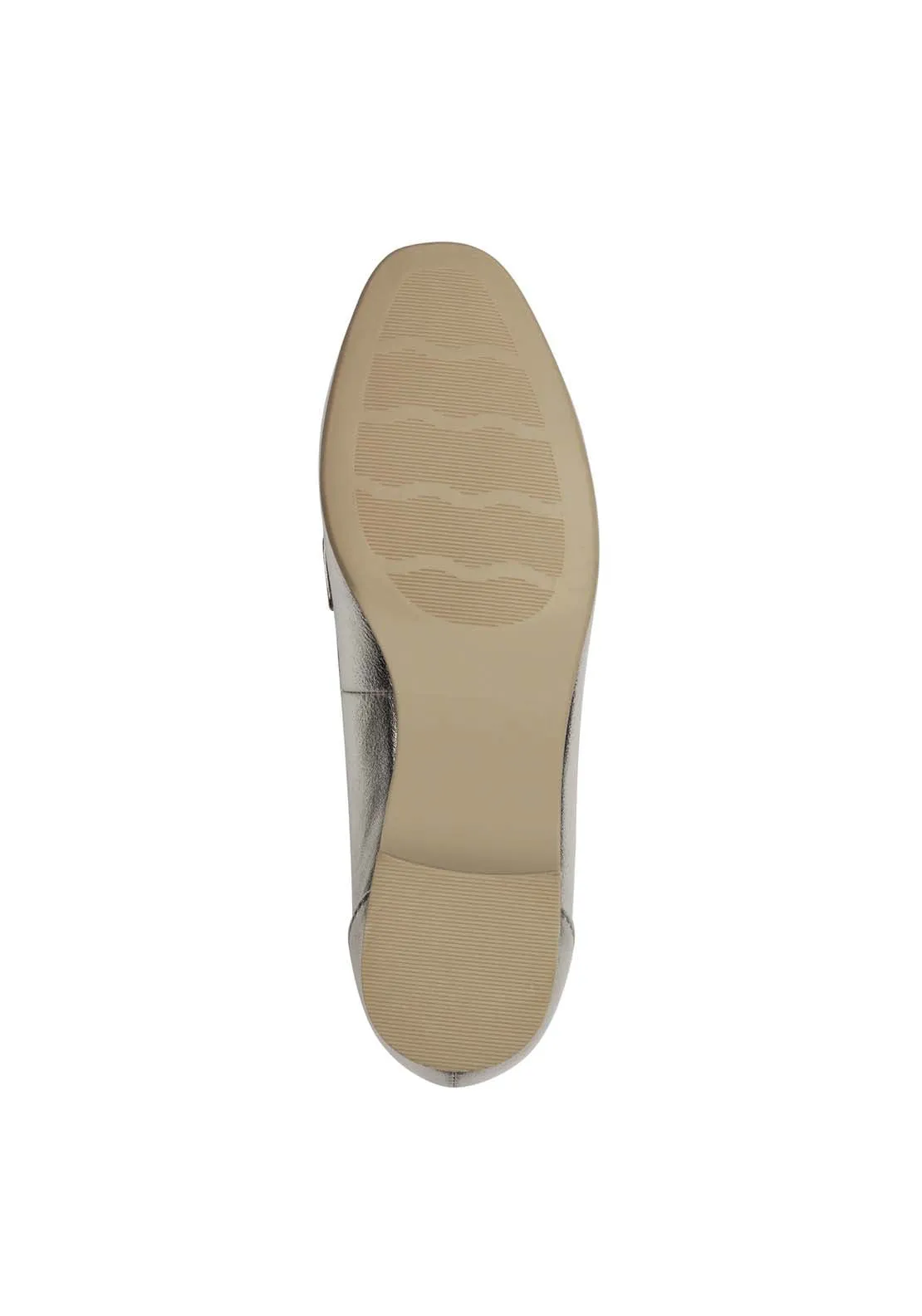 Teddy Buckle Loafer - Platinum
