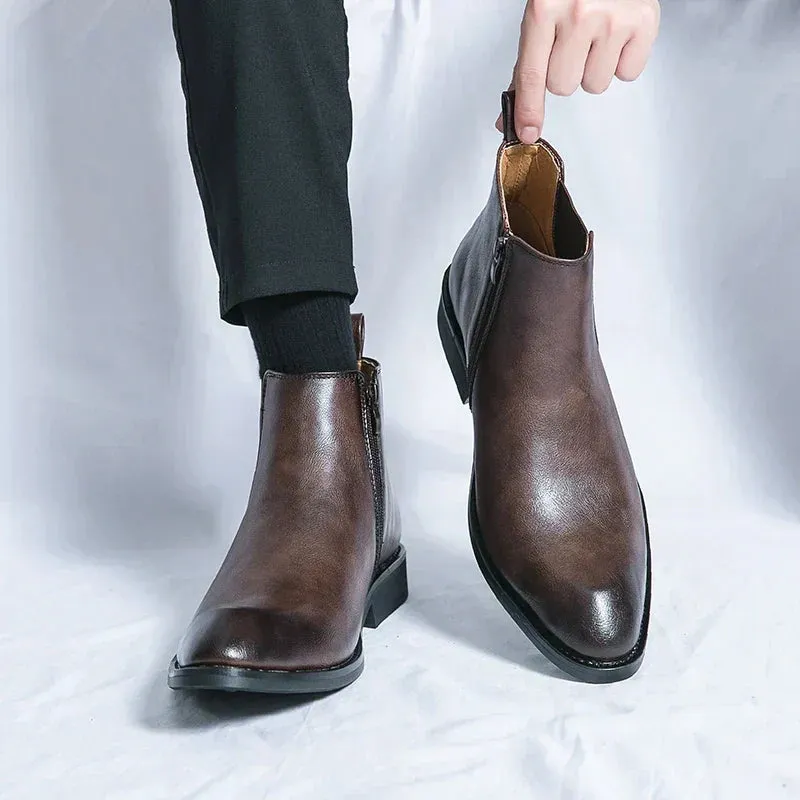 Tobias | Chelsea Boots with Zipper