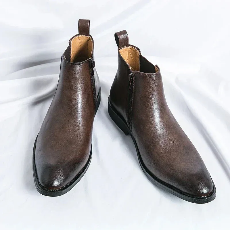 Tobias | Chelsea Boots with Zipper