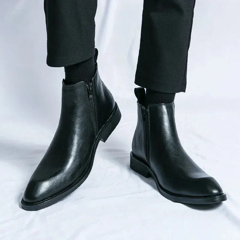 Tobias | Chelsea Boots with Zipper