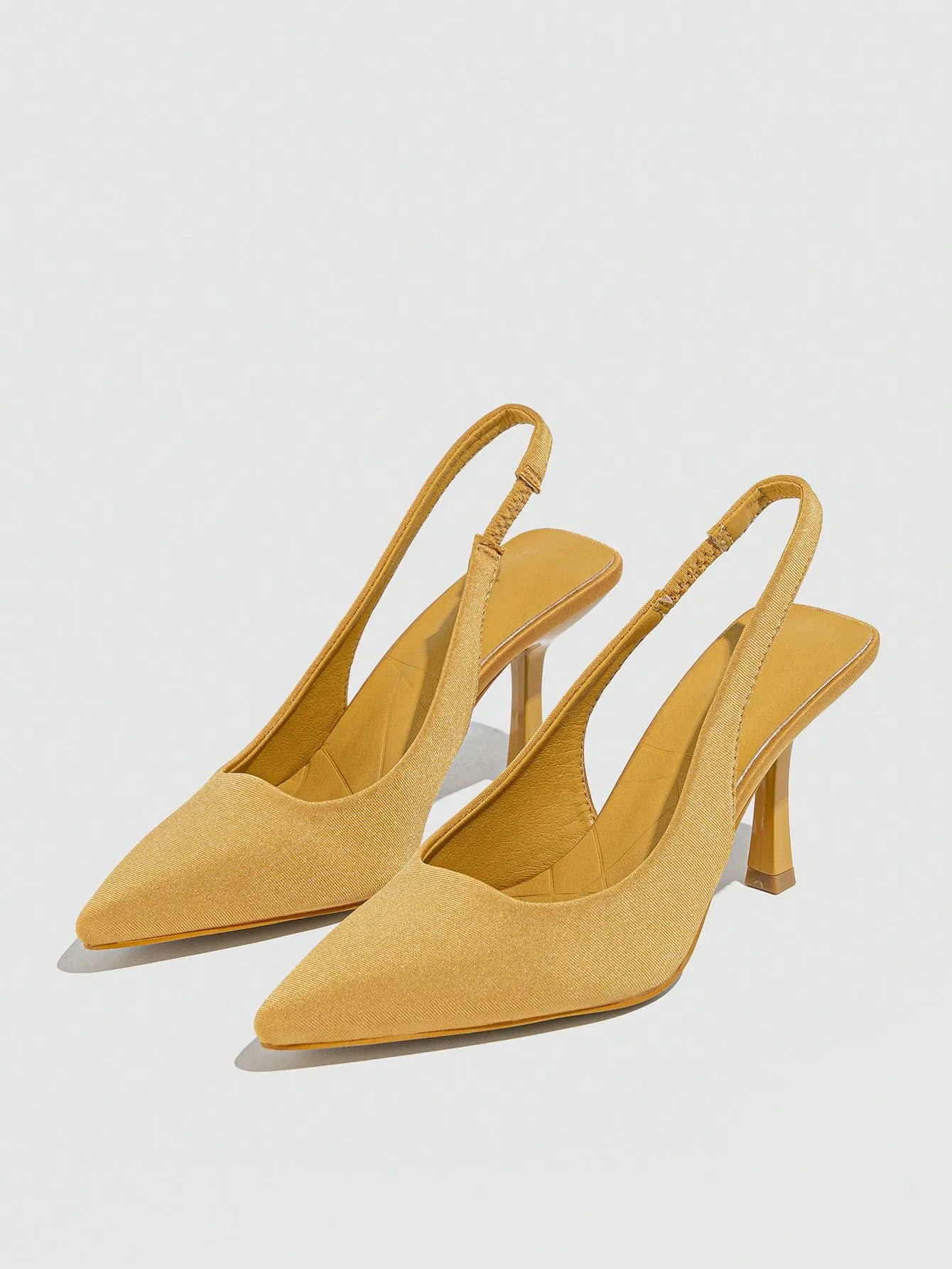Women's High Heels, Pointed Toe, Thin Heel, Suede Shallow Mouth Shoes, Autumn