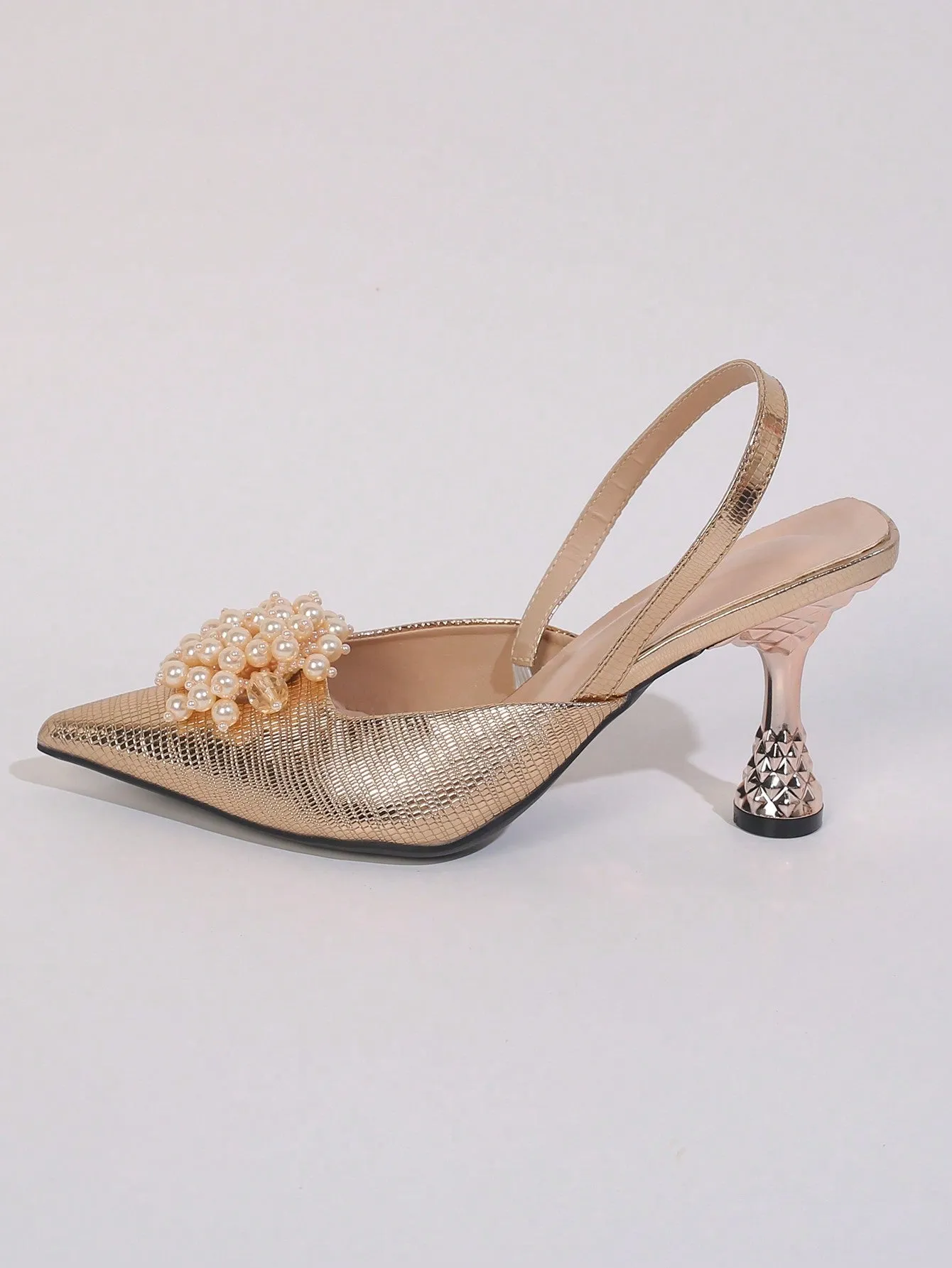 Women's Pointed Toe High Heel Pumps, Fashionable Wear Outside, For Spring, Summer And Autumn
