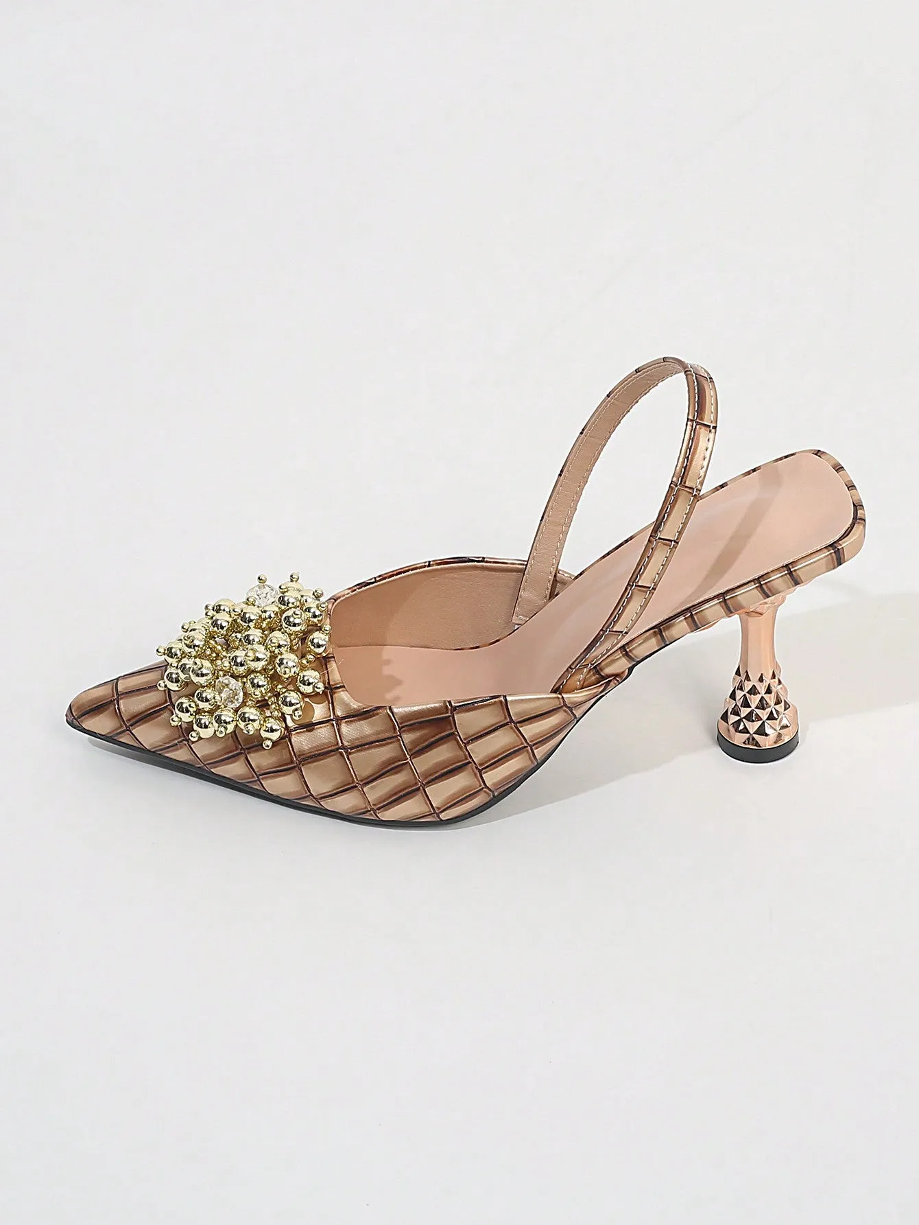 Women's Pointed Toe High Heel Pumps, Fashionable Wear Outside, For Spring, Summer And Autumn
